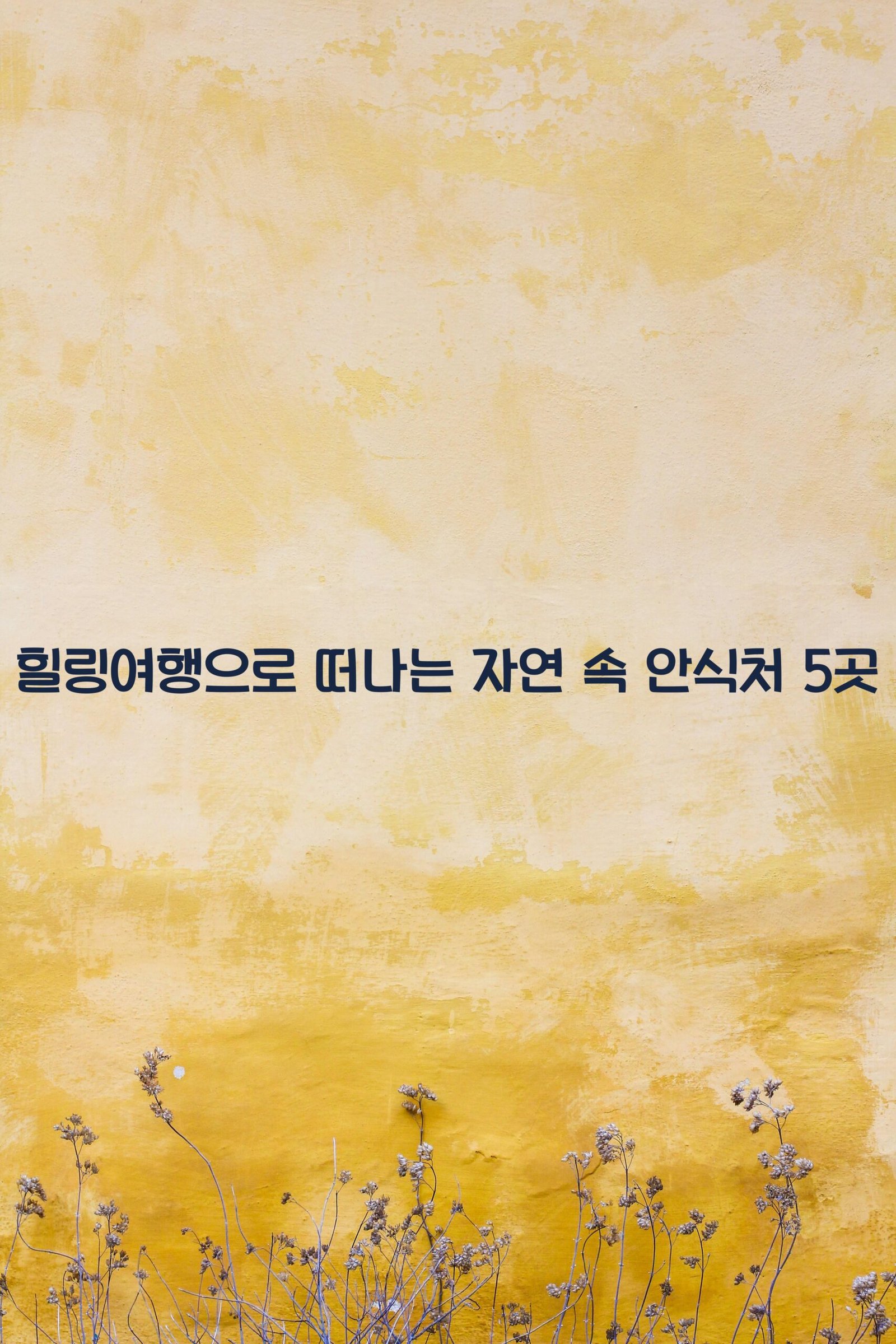 힐링여행 scaled